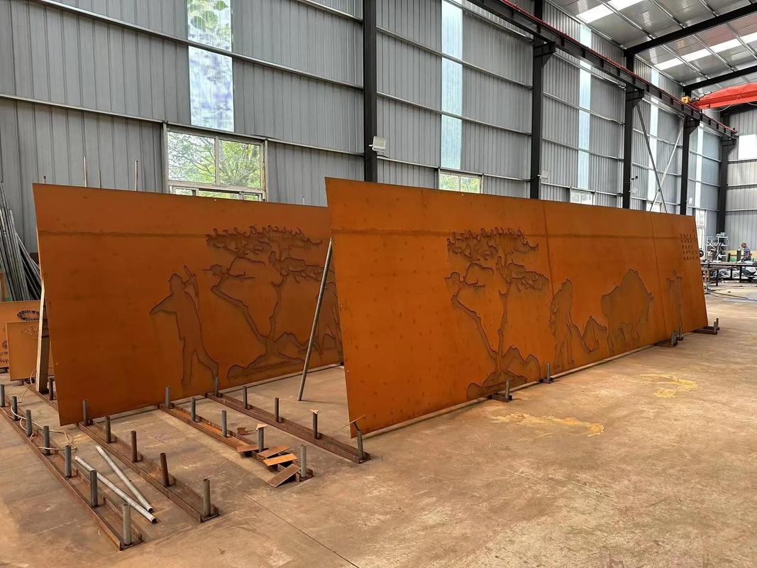 东方耐候钢幕墙