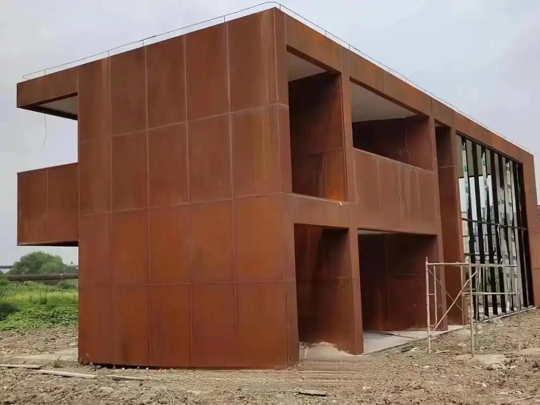 东方耐候钢板幕墙