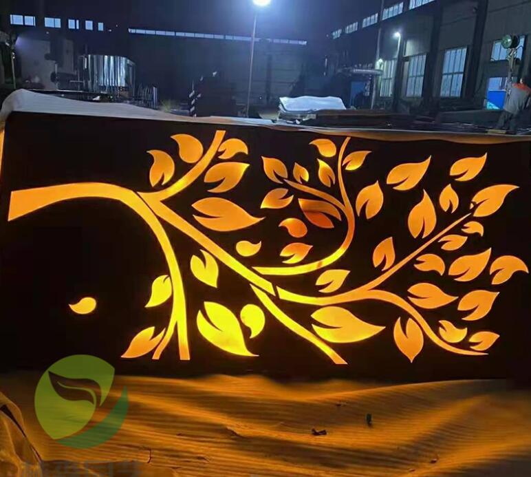 东方耐候钢板灯箱